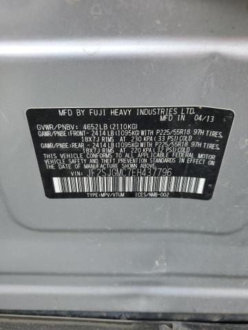 JF2SJGMC7EH437796 Subaru Forester 2.0xt Touring