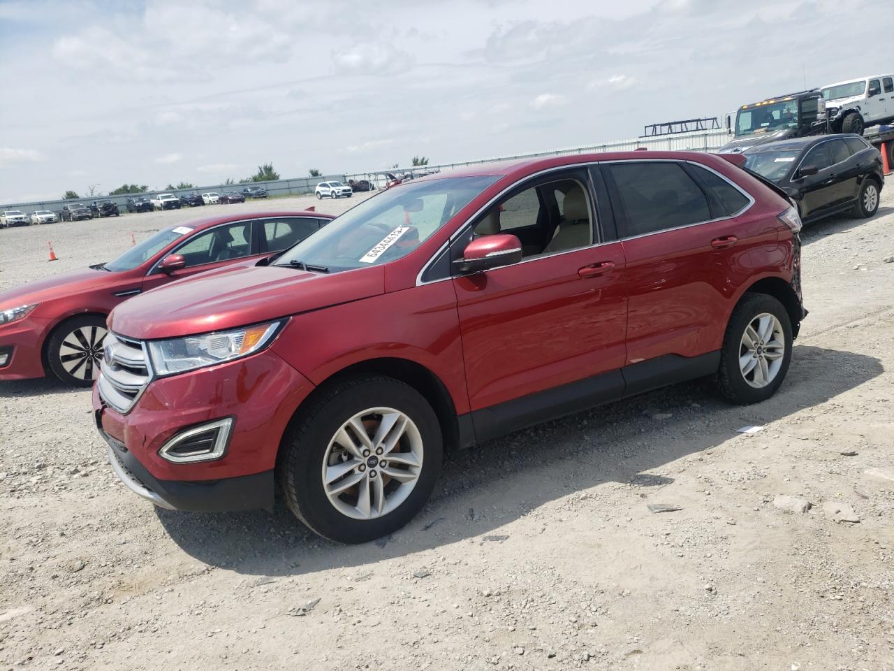 2017 Ford Edge Sel vin: 2FMPK4J86HBC61692