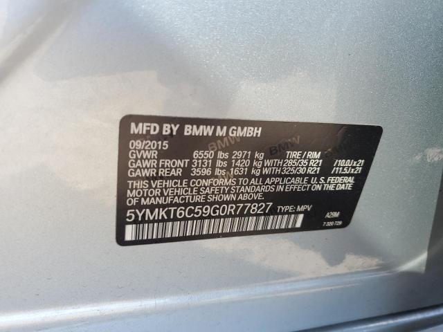 5YMKT6C59G0R77827 2016 BMW X5, photo no. 12