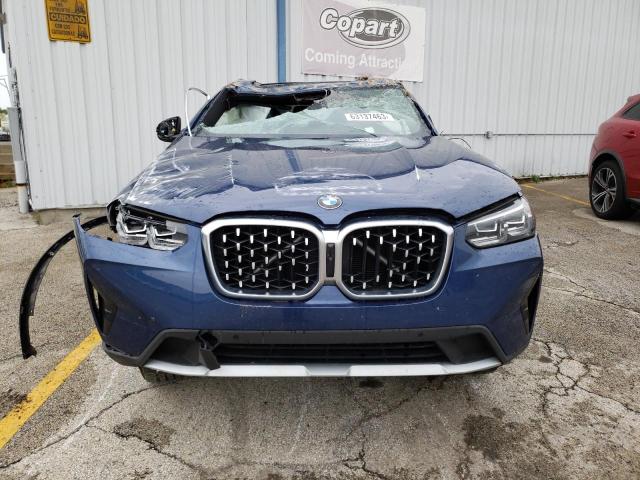  BMW X4 2022 Синій