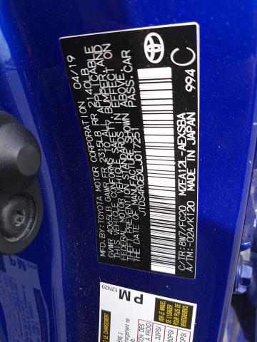 JTDS4RCEXLJ017251 Toyota COROLLA SE