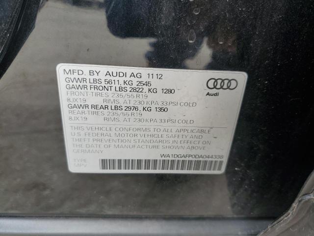 VIN WA1DGAFP0DA044338 2013 Audi Q5, Premium Plus no.12