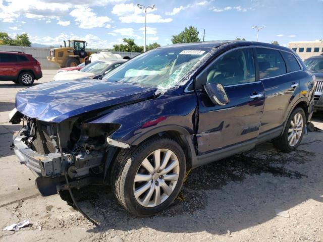 MAZDA CX-9 2007 blue  gas JM3TB38C970106715 photo #1