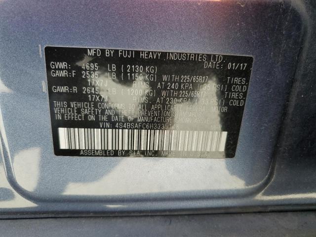 4S4BSAFC6H3335148 Subaru Outback 2.5i Premium
