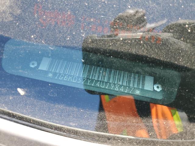 2004 CADILLAC DEVILLE #2206989104