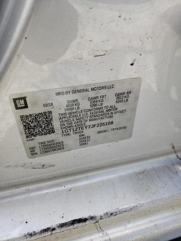 2018 GMC SIERRA K25 1GT12TEY7JF225108