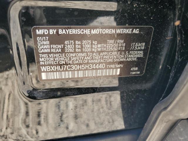 WBXHU7C30H5H34440 BMW X1 Sdrive28i