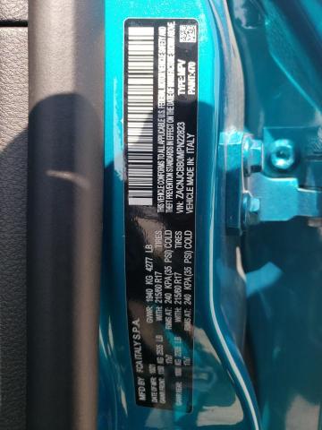 ZACNJCBB0MPN22823 Jeep Renegade Latitude