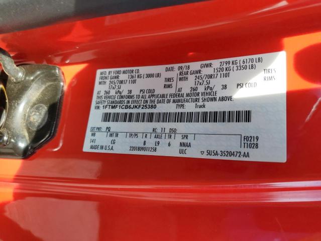1FTMF1CB6JKF25380 2018 FORD All Models