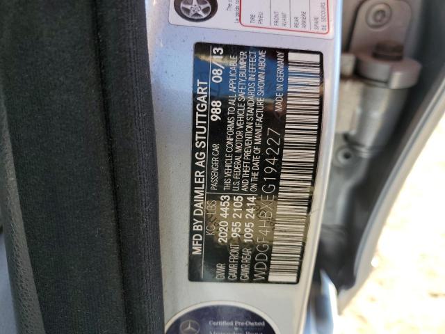 WDDGF4HBXEG194227 Mercedes-Benz C 250
