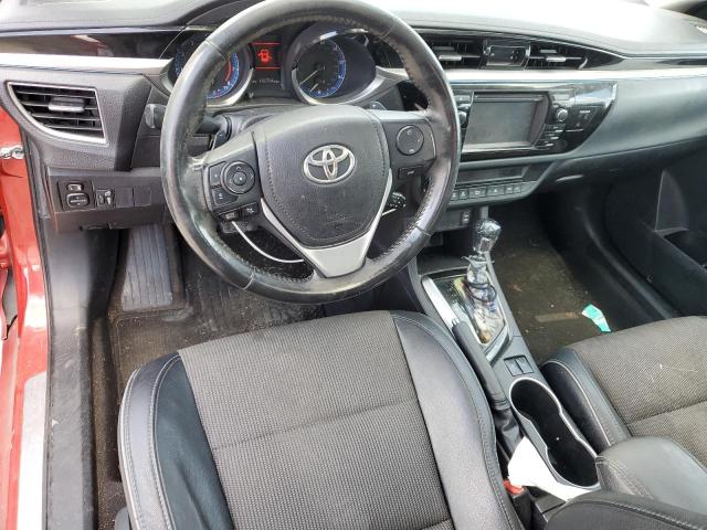 Седани TOYOTA COROLLA 2016 Червоний