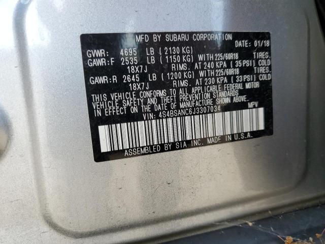 4S4BSANC6J3307034 Subaru Outback 2.5i Limited