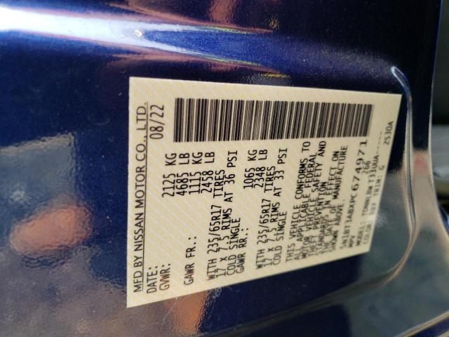 5N1BT3ABXPC674971 Nissan ROGUE S