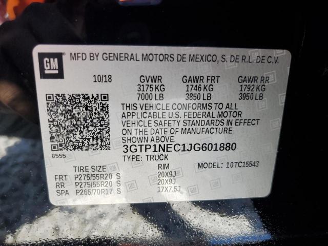 3GTP1NEC1JG601880 GMC Sierra C1500 Slt