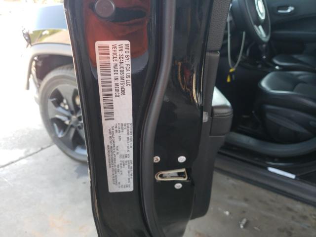 3C4NJCBB1MT514306 Jeep Compass Latitude