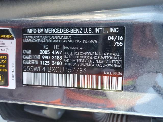 55SWF4JBXGU157786 Mercedes-Benz C 300