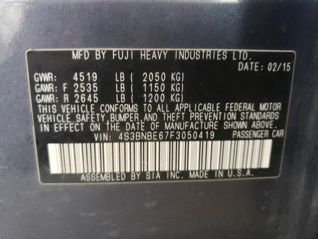 4S3BNBE67F3050419 Subaru Legacy 2.5i Premium