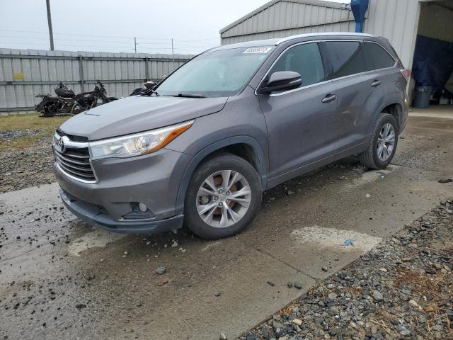 VIN 5TDKKRFH1FS055163 2015 Toyota Highlander, Xle no.1