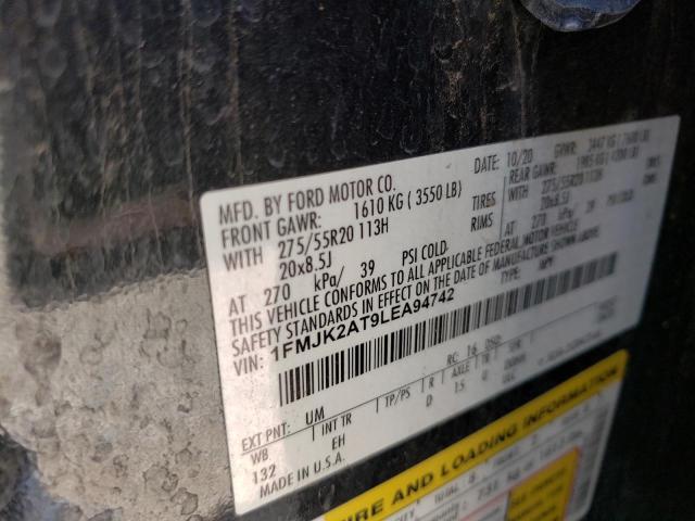 1FMJK2AT9LEA94742 Ford Expedition Max Limited
