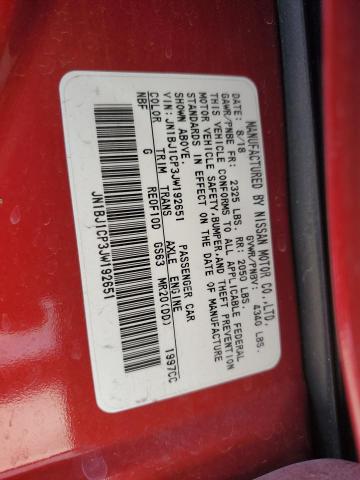 JN1BJ1CP3JW192651 Nissan Rogue Sport S
