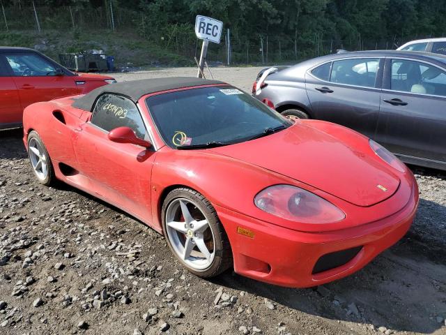 2001 Ferrari 360 Spider VIN: ZFFYT53AX10126395 Lot: 66514703