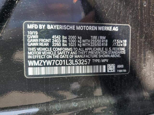 WMZYW7C01L3L53257 Mini Cooper S Countryman