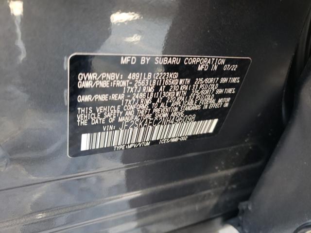 JF2SKAEC2NH496098 Subaru Forester Premium