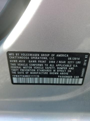 2020 VOLKSWAGEN PASSAT S - 1VWAT7A35EC117170