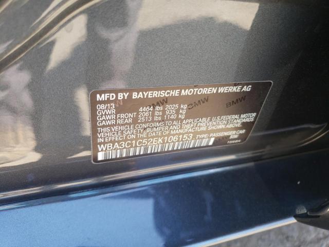 WBA3C1C52EK106153 BMW 328 I Sulev