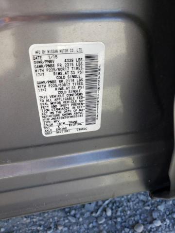 JN8AS5MT6FW655046 Nissan Rogue Select S