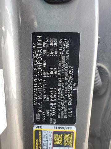 2017 KIA SPORTAGE S - KNDPR3A65H7260292