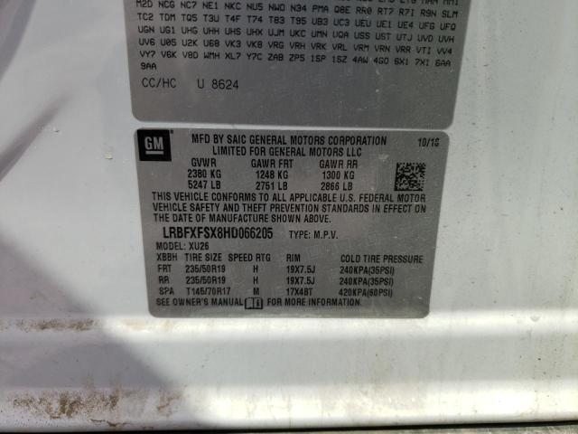 LRBFXFSX8HD066205 Buick Envision Premium Ii