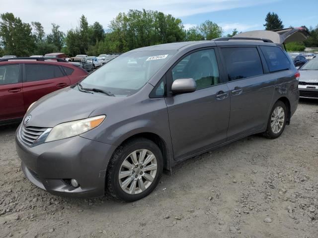 Lot #2533306344 2012 TOYOTA SIENNA XLE salvage car