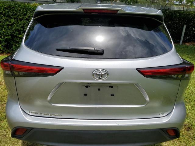 VIN 5TDZZRAHXNS545357 2022 Toyota Highlander, L no.6