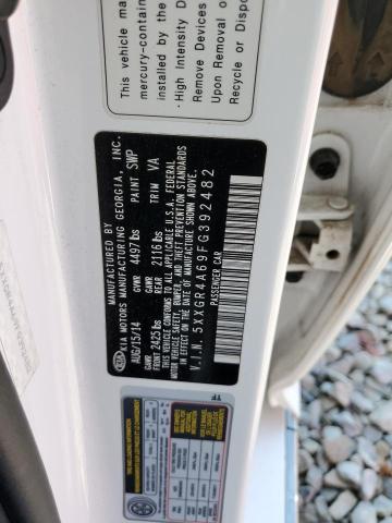 5XXGR4A69FG392482 KIA OPTIMA SX