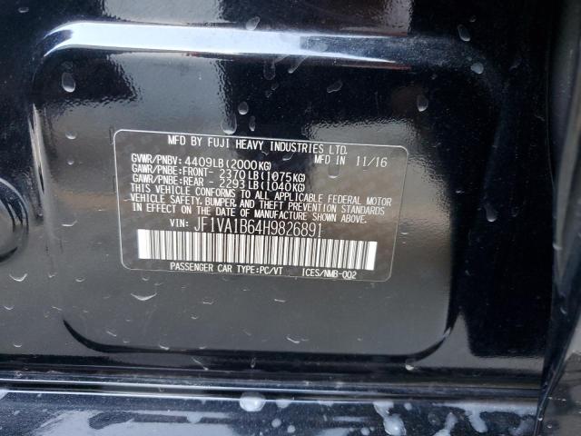 JF1VA1B64H9826891 Subaru WRX
