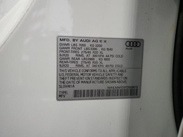2015 AUDI Q7 TDI PRE - WA1LMAFEXFD009679