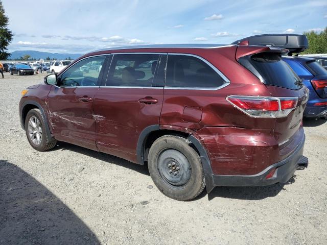 VIN 5TDJKRFH4ES052719 2014 Toyota Highlander, Xle no.2