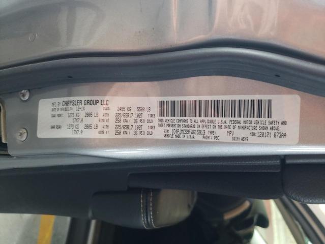1C4PJMCS9FW615913 Jeep Cherokee Latitude