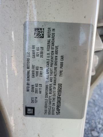 2015 BUICK VERANO CON 1G4PR5SK0F4156200