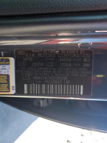 KNAGT4L3XG5085698 KIA Optima Lx