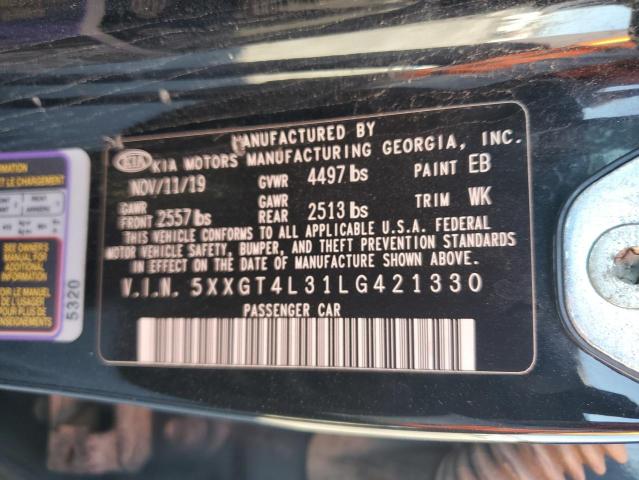 5XXGT4L31LG421330 KIA Optima Lx