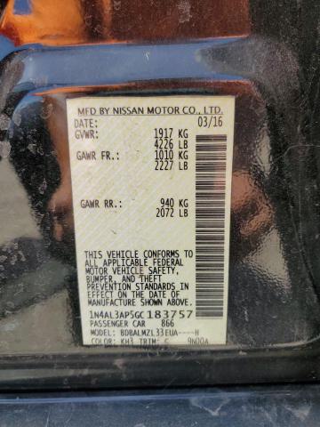 1N4AL3AP5GC183757 Nissan ALTIMA 2.5