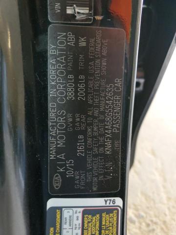 KNAFX4A68G5542635 KIA FORTE LX