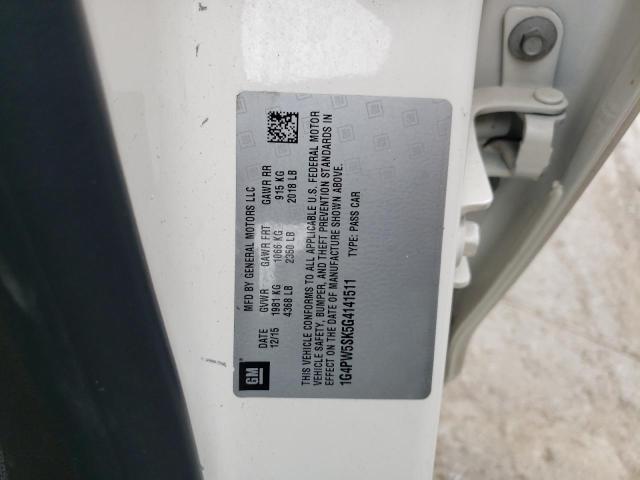 1G4PW5SK5G4141511 Buick Verano Sport Touring