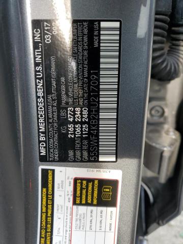 55SWF4KB2HU217091 Mercedes-Benz C 300 4matic