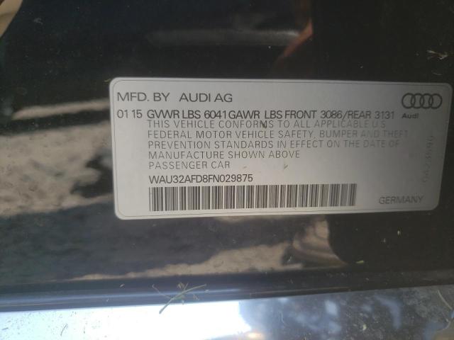 2015 AUDI A8 L QUATT - WAU32AFD8FN029875