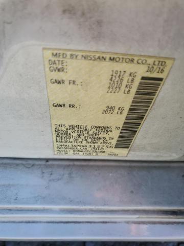 1N4AL3APXHN315756 Nissan ALTIMA 2.5