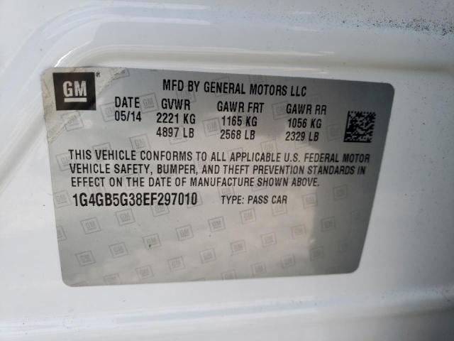 1G4GB5G38EF297010 Buick Lacrosse