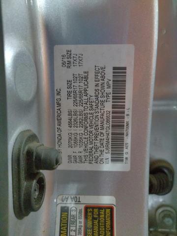 5J6RM4H47GL086632 Honda CR-V SE